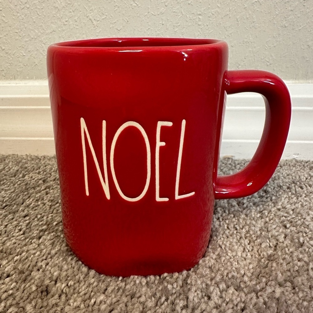 Rae Dunn Red NOEL Mug. NWT
